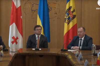 Україна, Молдова та Грузія підписали спільний меморандум: подробиці візиту голів МЗС у Київ