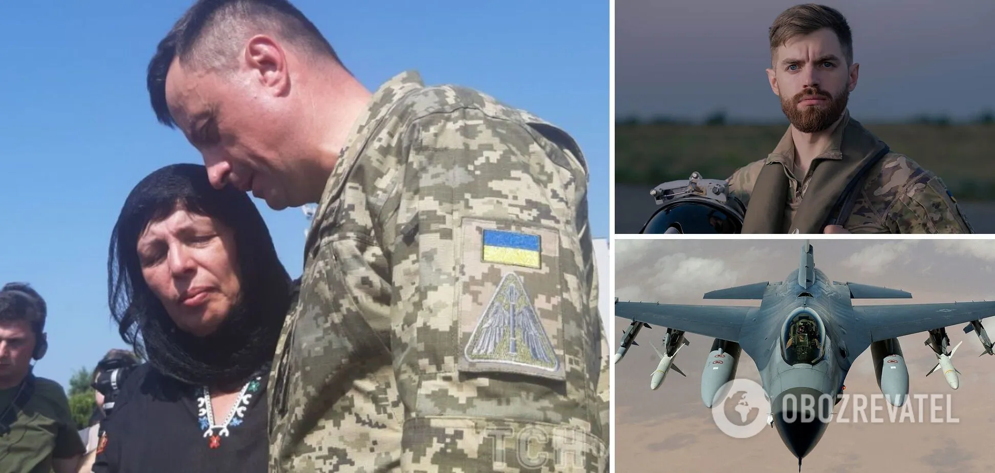 'Пообещайте, что я поднимусь в небо вместо сына': мать погибшего летчика 'Джуса' тронула просьбой по F-16. Видео