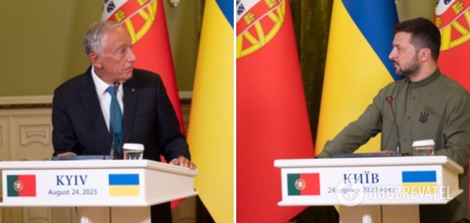 Президент Португалии: судьба мира решается в Украине, это глобальная война