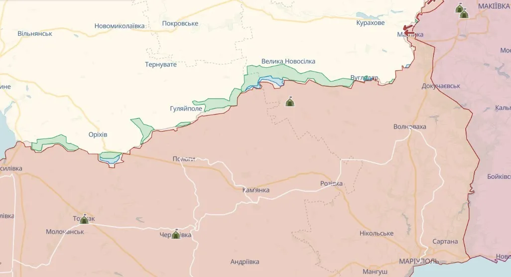 ВСУ успешно отбили контратаки россиян на Запорожье и продолжают наступление на Мелитополь и Бердянск – Генштаб