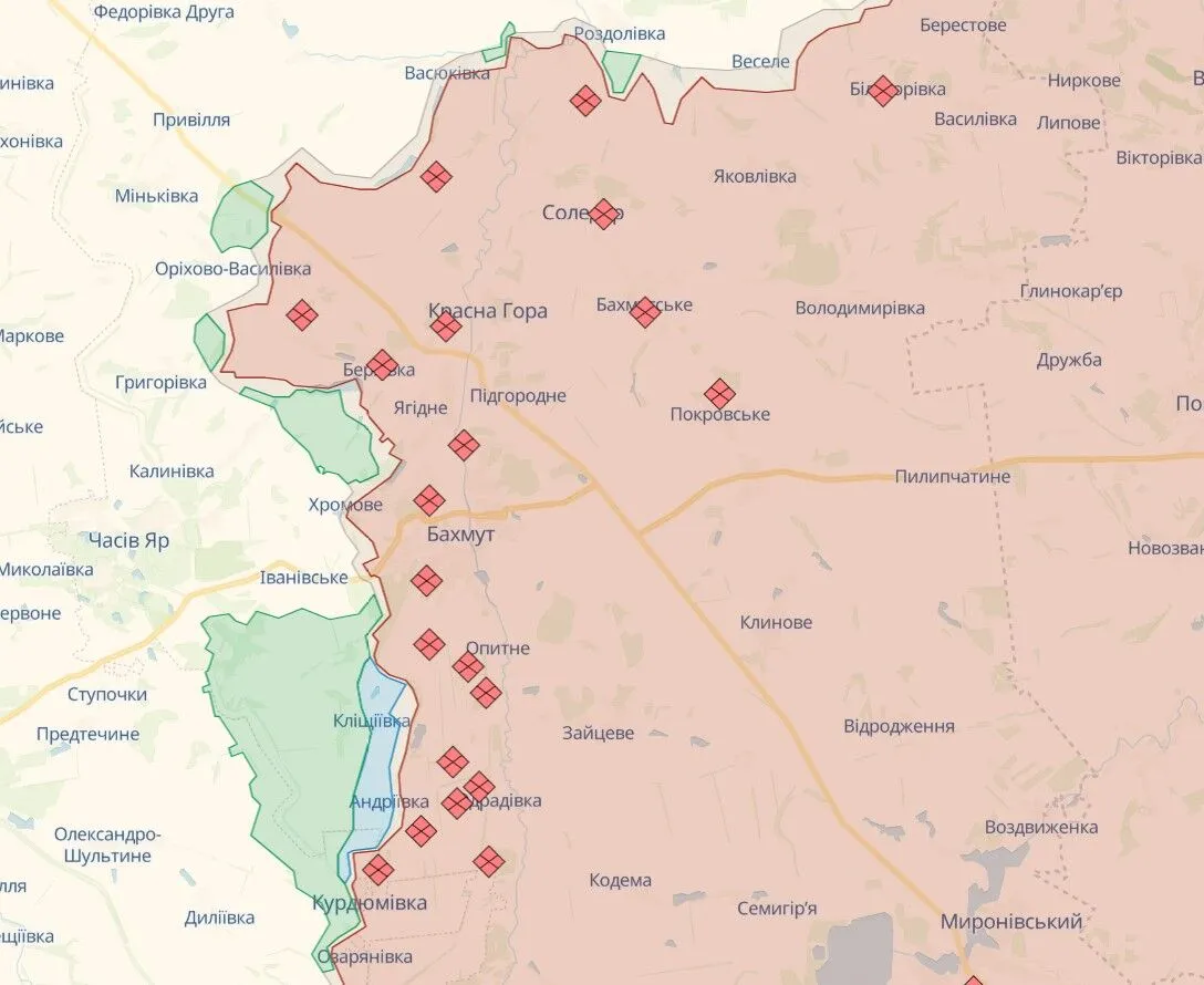 Украинские защитники обороняются на востоке и юге и продолжают наступление на Мелитопольском и Бахмутском направлениях – Генштаб