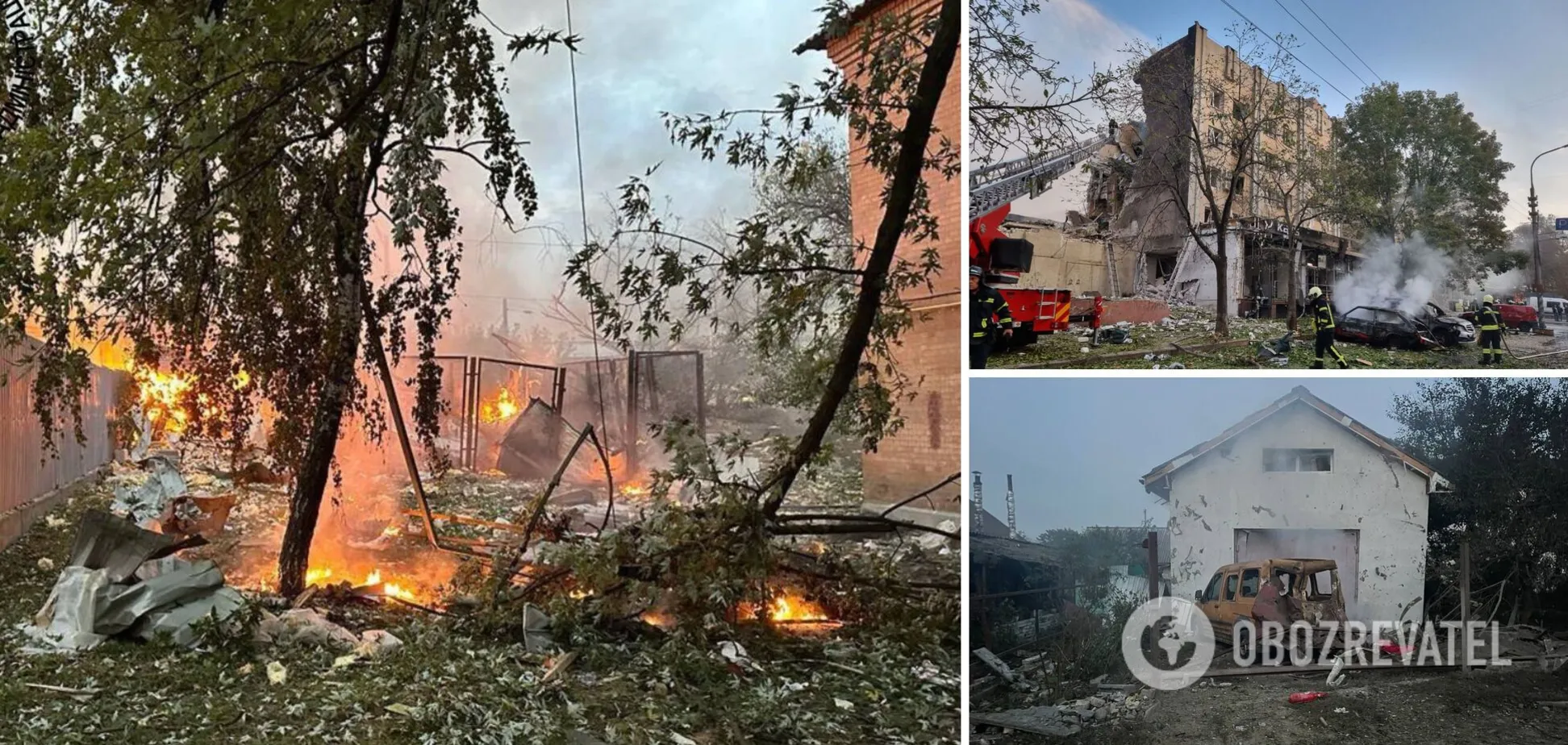 Россия в Международный день мира устроила массированную атаку на Украину: есть разрушения, погибшие и пострадавшие в разных регионах. Фото и видео