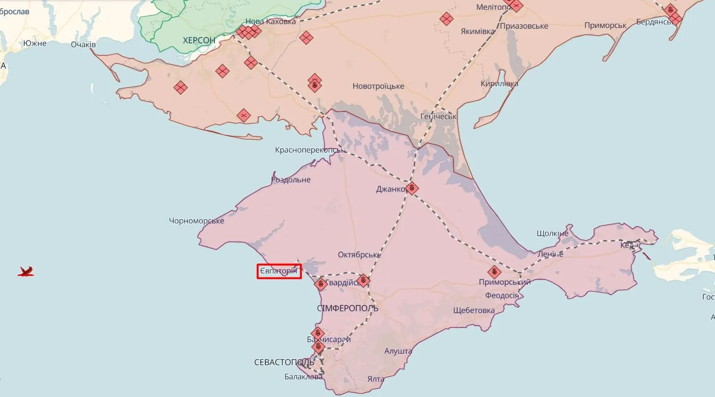 Россия из-за больших потерь на фронте начала перебрасывать в Крым советские "Гвоздики" – "Атеш"