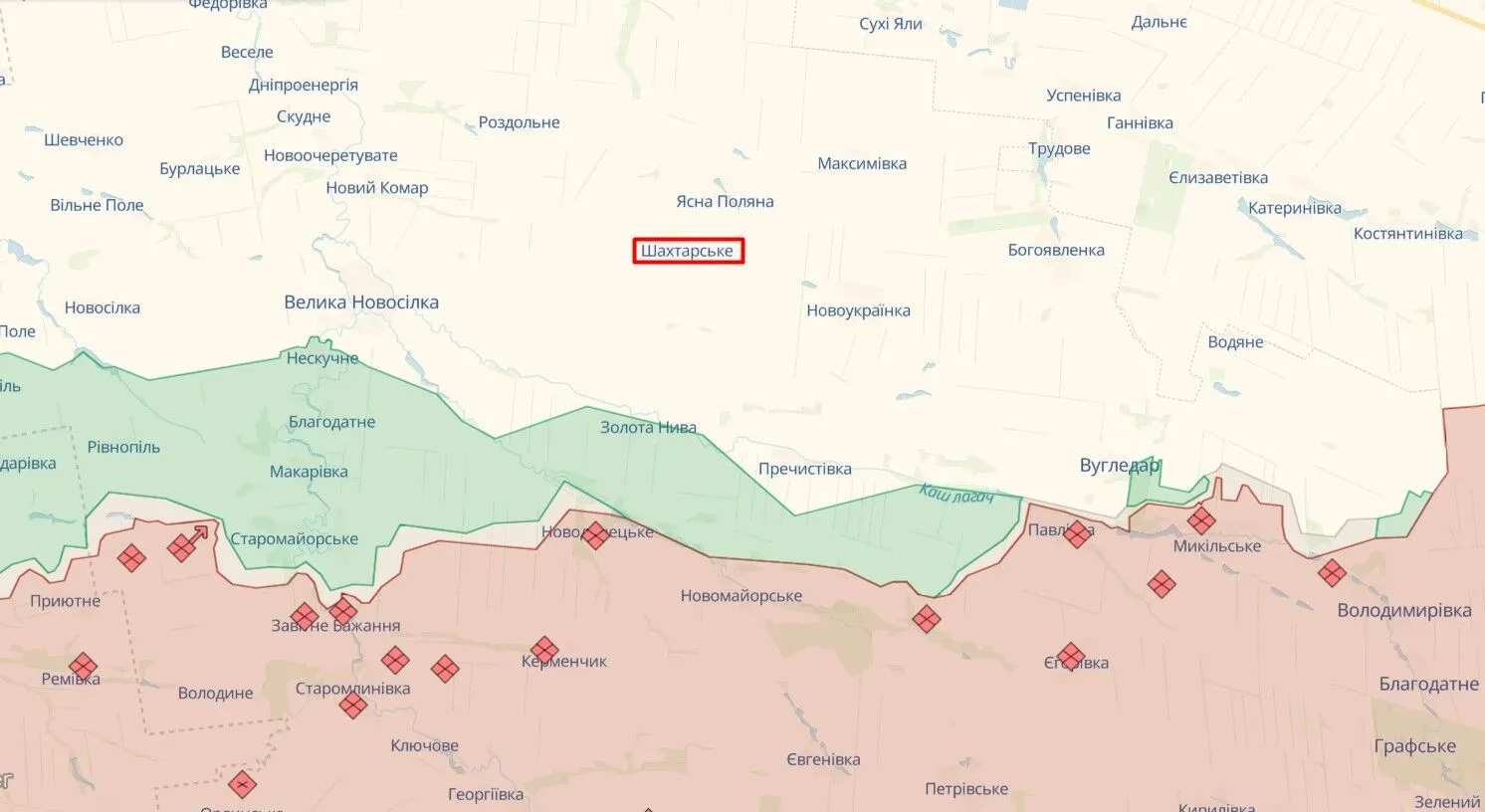 Оккупанты не бросают попыток окружить Авдеевку, ВСУ удерживают занятые позиции на левобережье Днепра – Генштаб