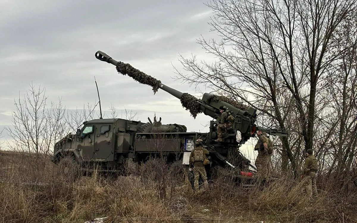 На фронте появилась модернизированная САУ "Богдана" с системой досылателей боеприпасов. Фото