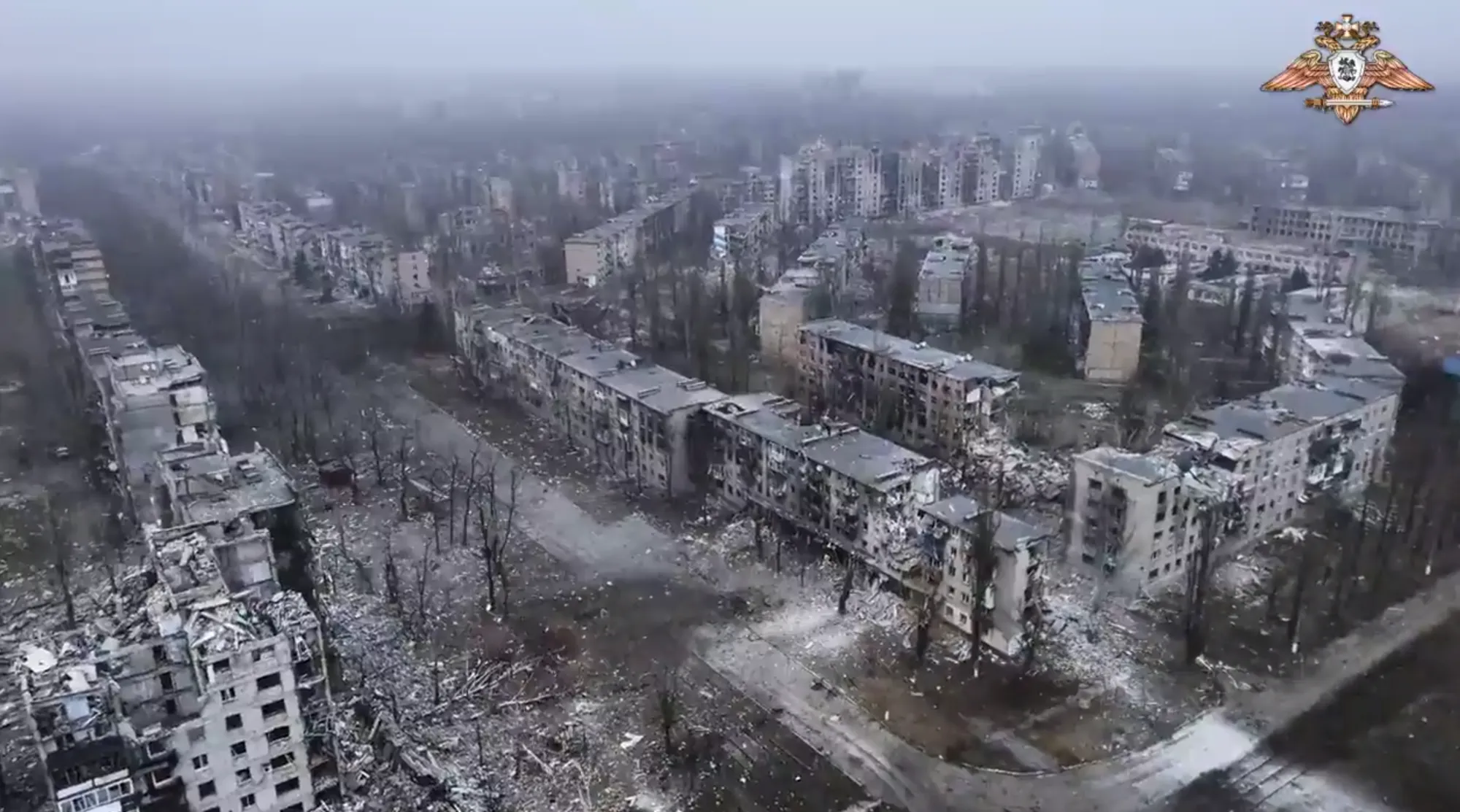 Российские оккупанты похвастались взятием Авдеевки, показав разрушенный ими же город