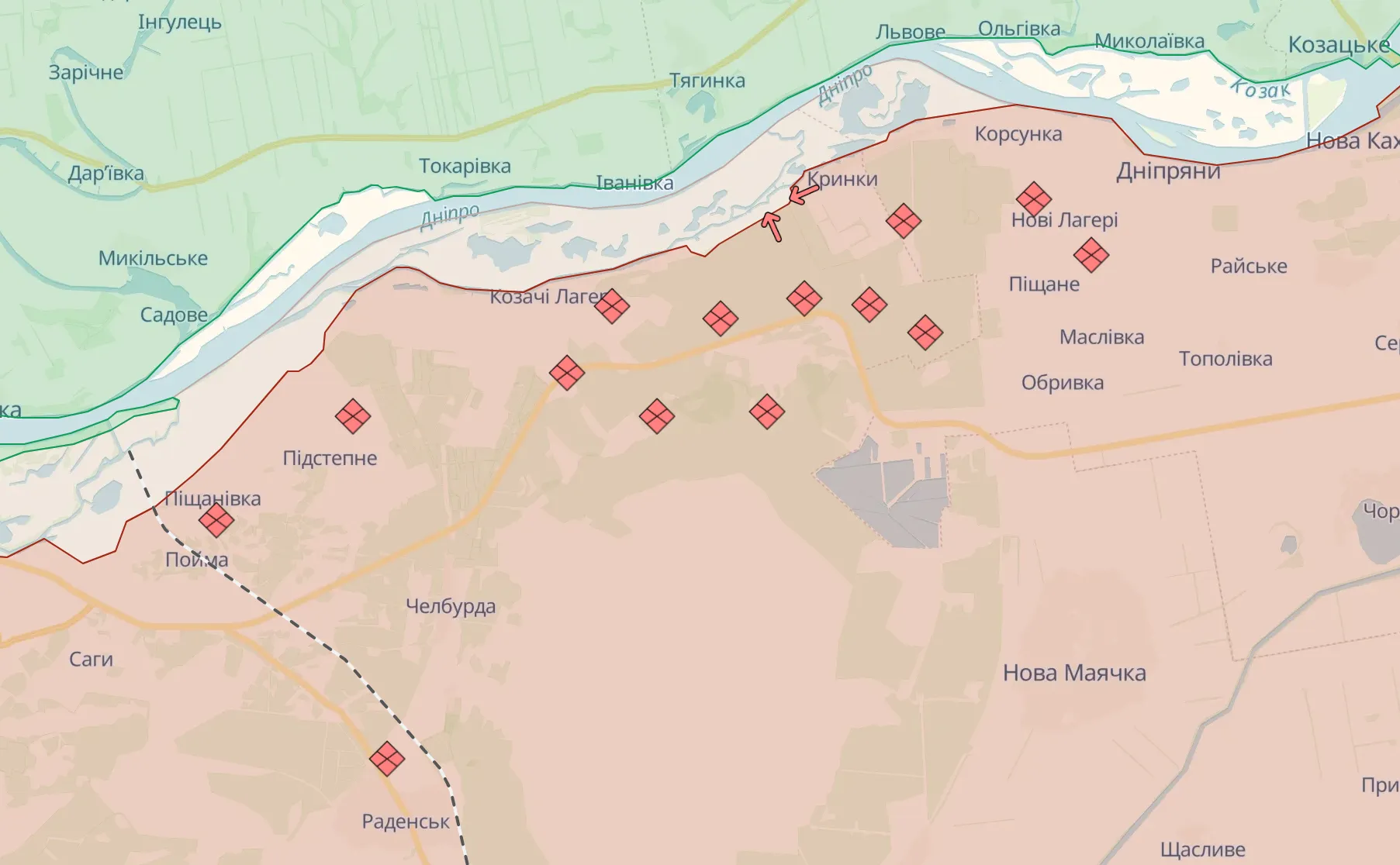 За сутки на фронте произошло 102 боевых столкновения: в Генштабе назвали направления, где враг проводит атаки. Карта