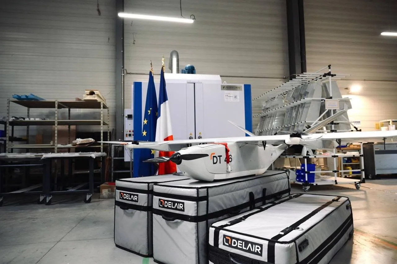 Франция закупит 100 беспилотников Delair для Украины. Фото
