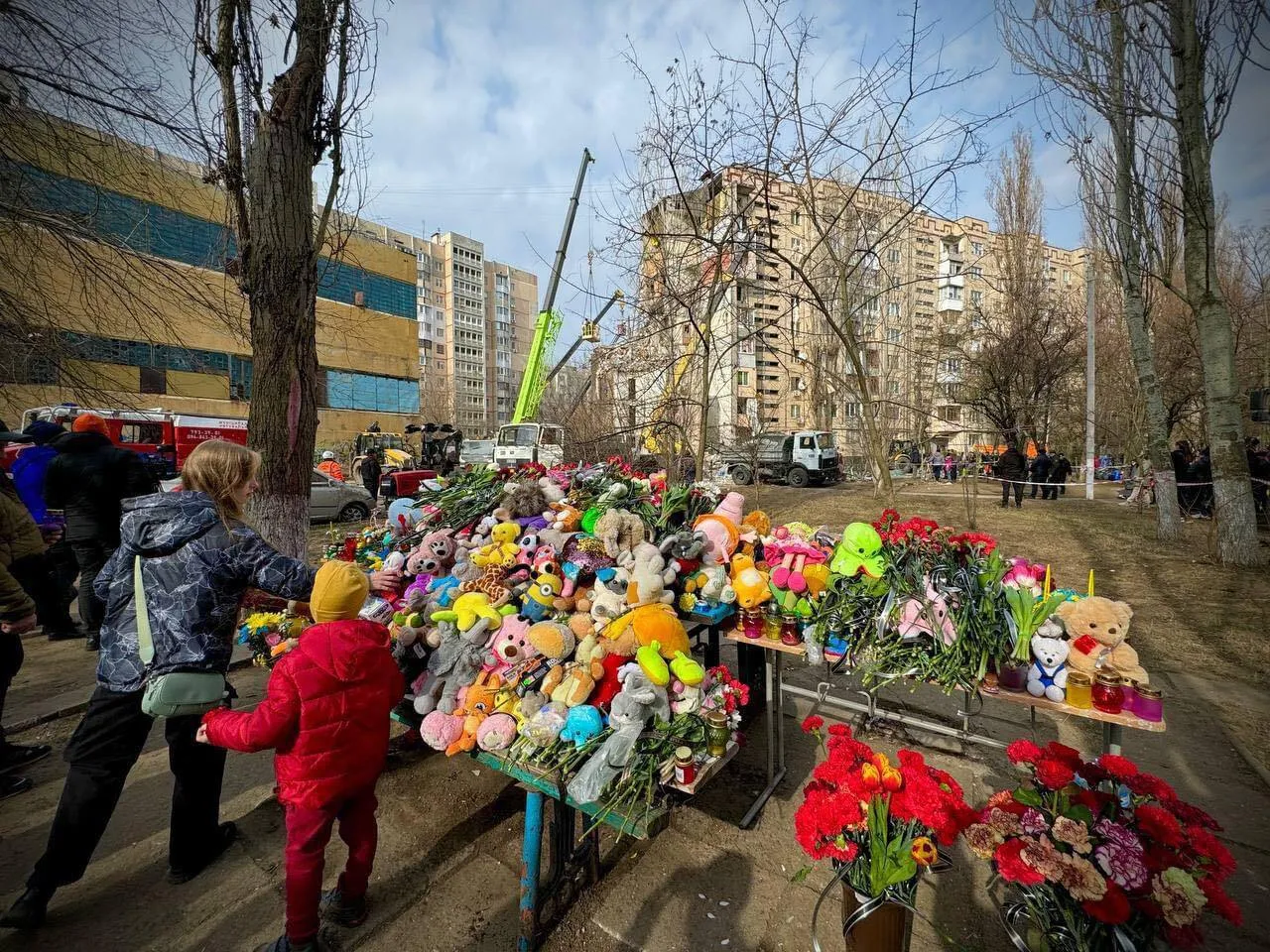 В Одессе чтят память жителей, которых убила Россия