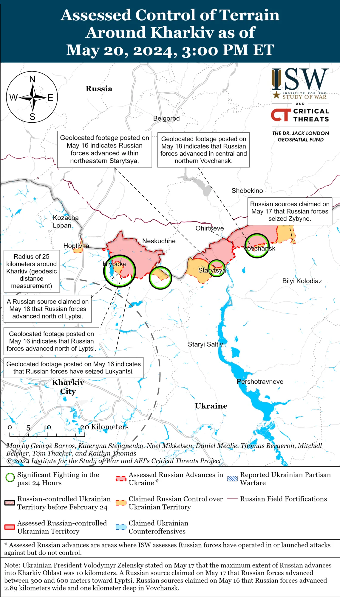 Оккупанты пытаются прорваться на Харьковщине: в ISW оценили ситуацию и указали на уязвимость армии Путина. Карта