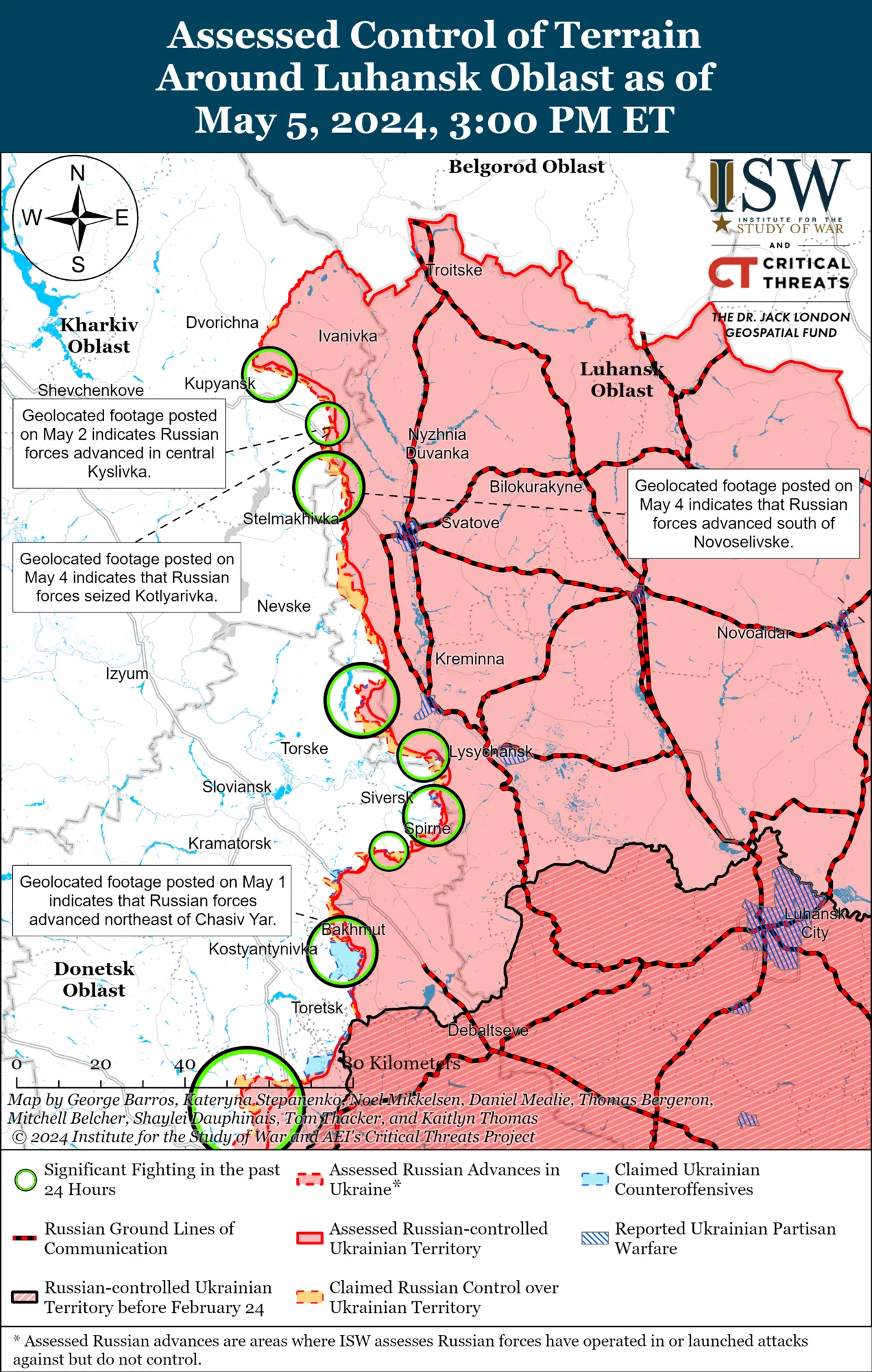 Россия усилила удары по приграничным территориям Украины: в ISW оценили, пойдет ли враг в наступление на Сумы и Харьков