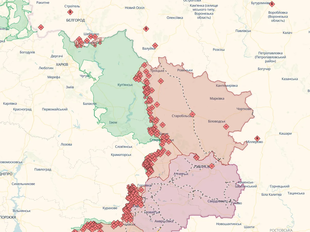 Оккупанты пошли в атаку в районе Волчанска, на Покровском направлении ситуация сложная – Генштаб