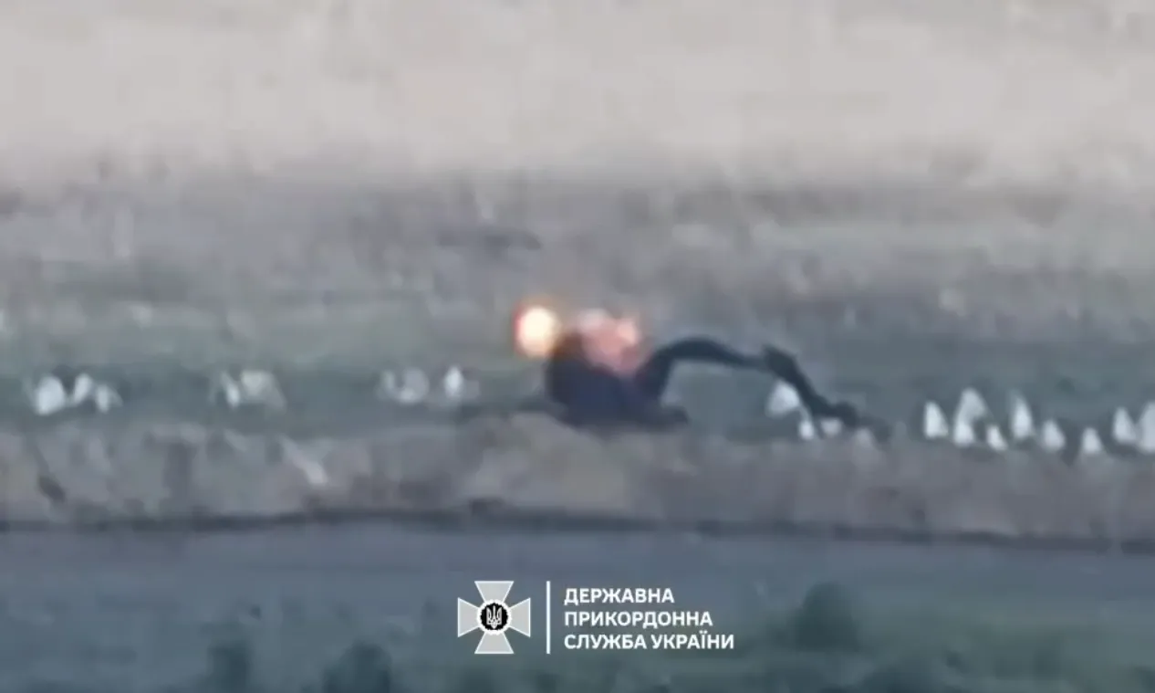 Украинские пограничники помешали оккупантам обустроить позиции на Сумском направлении: видео